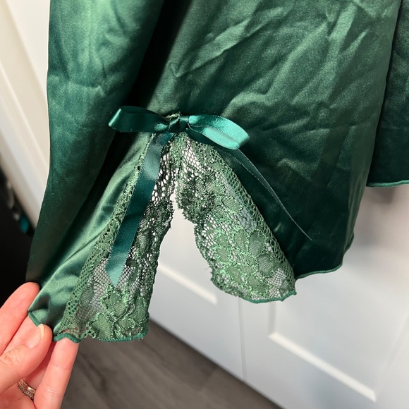 Adome Lace Satin Camisole Slip Sleepwear Women’s Size Large - Picture 2 of 5